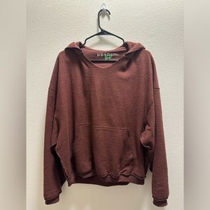Koto inside out style oversized hoodie